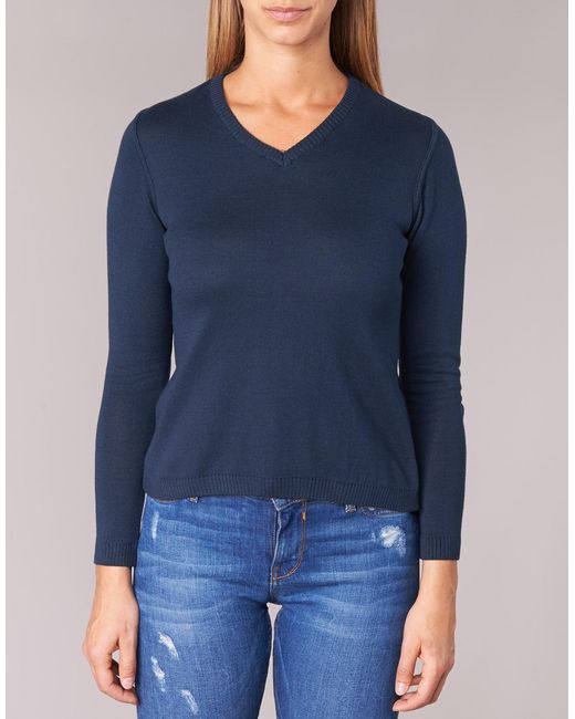 Pull ECORTA VEY BOTD en coloris Blue