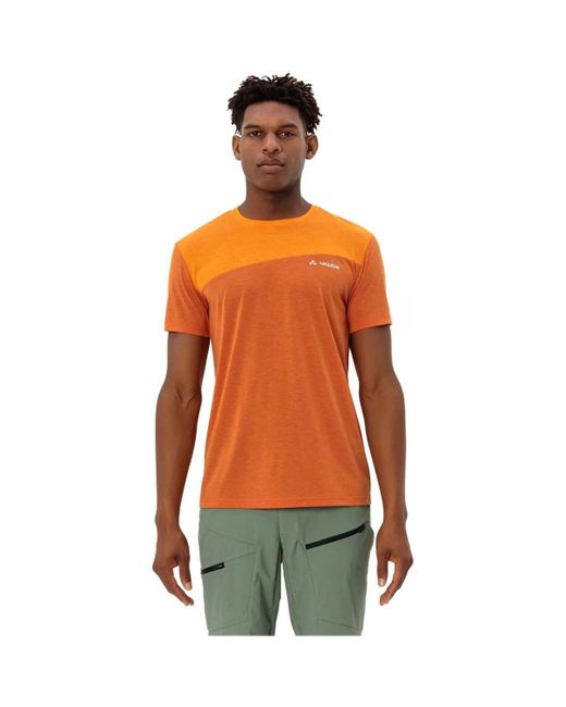 Chemise Men s Sveit Shirt Vaude pour homme en coloris Orange