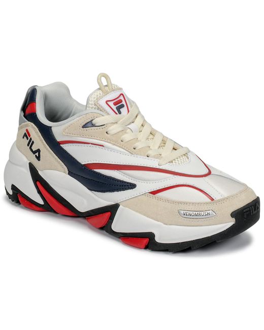 Fila Lage Sneakers Rush in het Wit voor heren - Bespaar 24% - Lyst