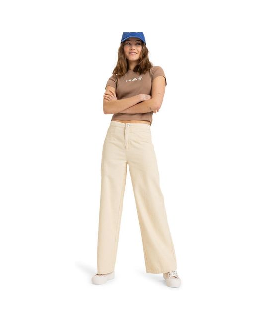 Pantalon Winter Around Roxy en coloris Natural