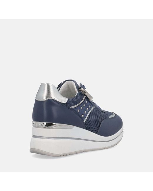 Baskets Basses Sneakers Inblu en coloris Blue