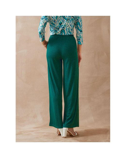 Pantalon by - Pantalon large effet plissé Daxon en coloris Green