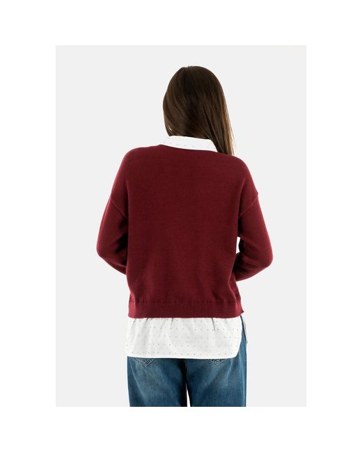 Pull 15353201 ONLY en coloris Red