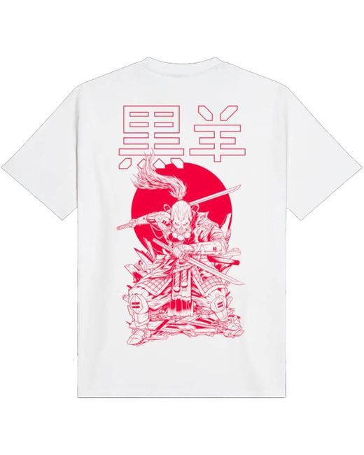 T-shirt Miyamoto Musashi Outline Tee DOLLY NOIRE pour homme en coloris White