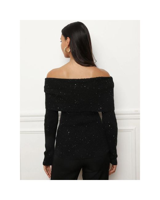 Pull Pulls Pour Femme La Modeuse en coloris Black
