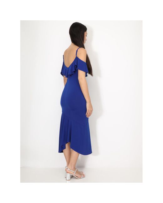 La Modeuse Jurk 70564_P165019 in het Blue