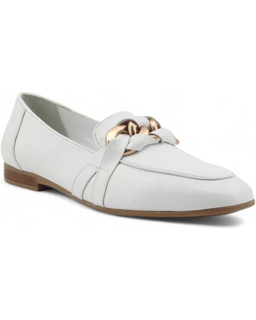 Chaussures CAFENOIR Mocassino Donna Bianco EG4111 CafeNoir en coloris White
