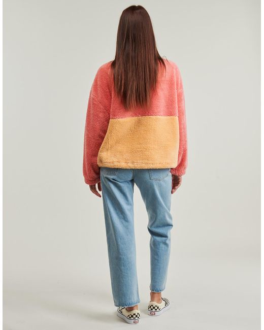 Polaire BLOCK PARTY POLAR FLEECE Rip Curl en coloris Orange