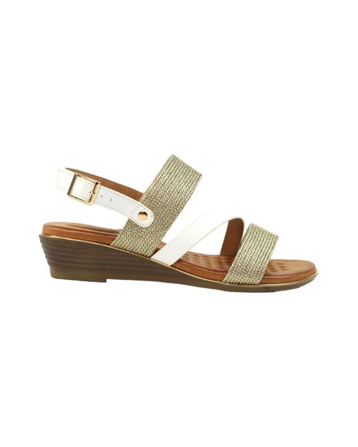 Sandales Pippa Lunar en coloris Metallic
