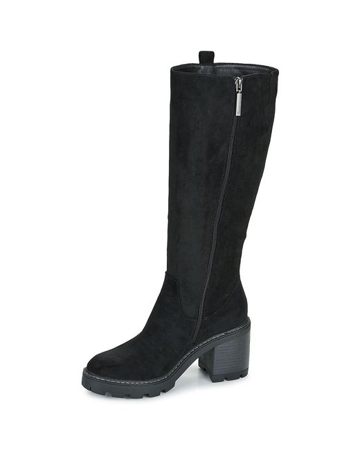 Refresh Black Stiefel Mit Absatz 173033