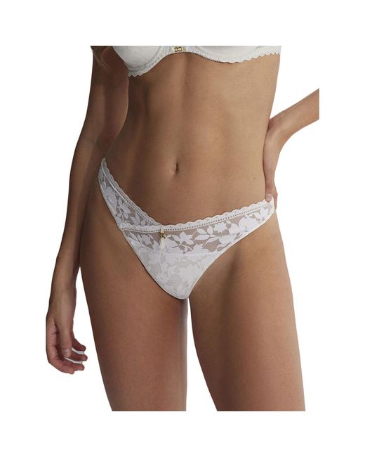 Strings String Gabrielle Mariage Selmark en coloris Brown