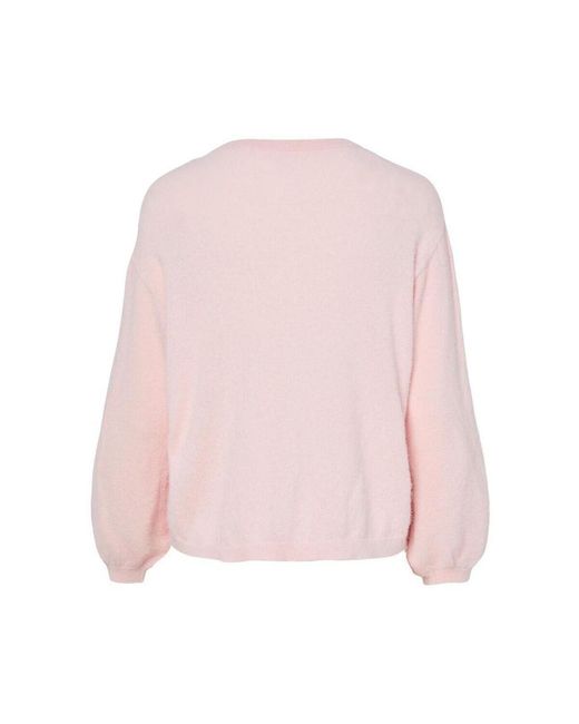 Pull Naomi Pieces en coloris Pink