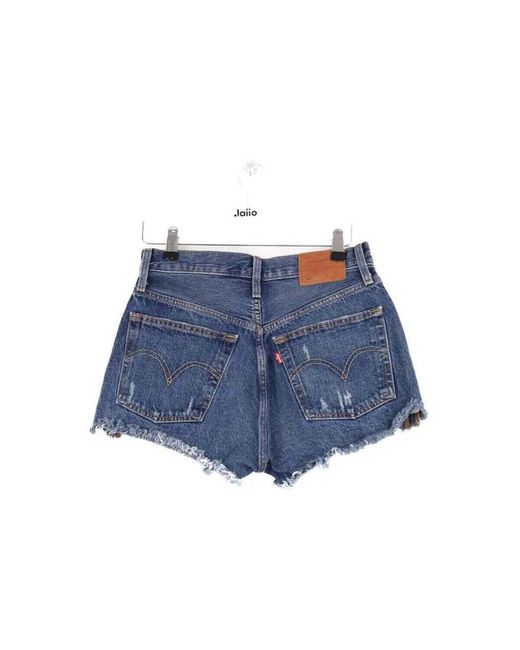 Short Mini Short 501 Levi's en coloris Blue