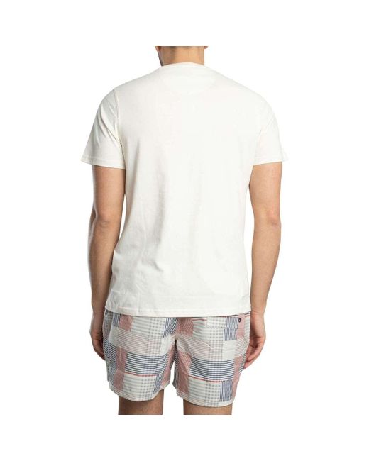 T-shirt T-shirt Kilnwick Barbour pour homme en coloris White