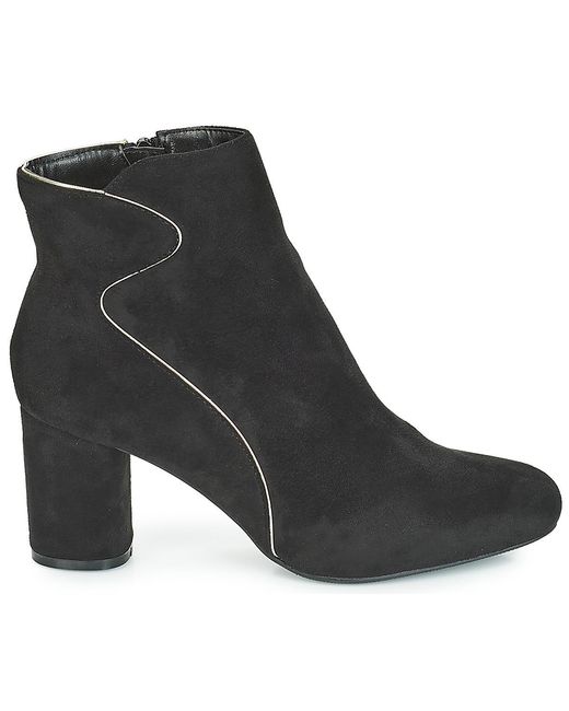 Moony Mood Enkellaarzen Judy in het Black