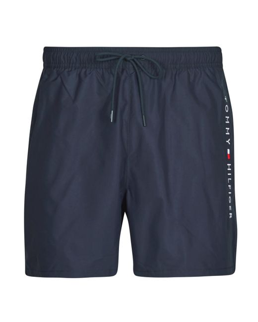 Costume Bermuda Da Spiaggia Medium Drawstring di Tommy Hilfiger in Blue da Uomo