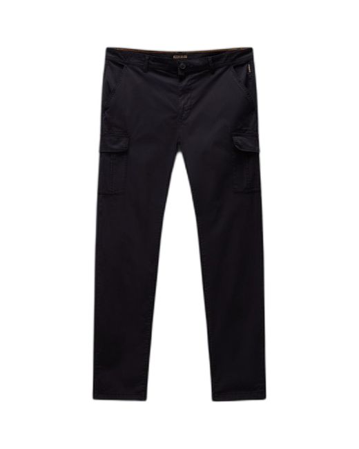 Napapijri Cargobroek Pantalon Cargo Yasuni in het Blue voor heren