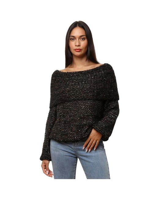 Pull Pulls Pour Femme La Modeuse en coloris Black