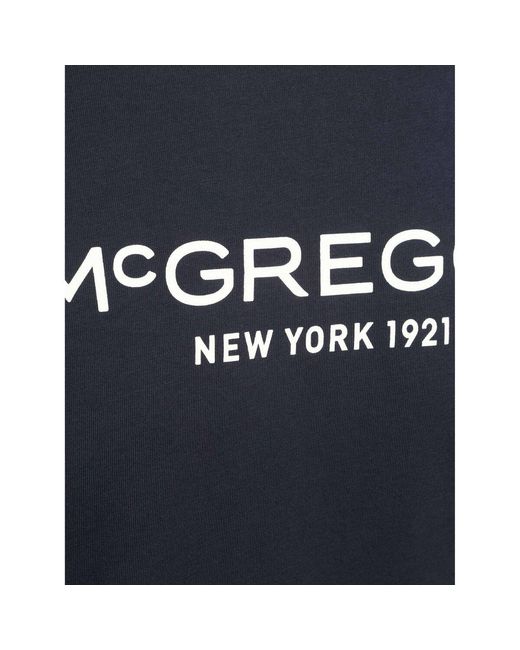 T-shirt Essential T-Shirt Logo Marine Mcgregor pour homme en coloris Blue