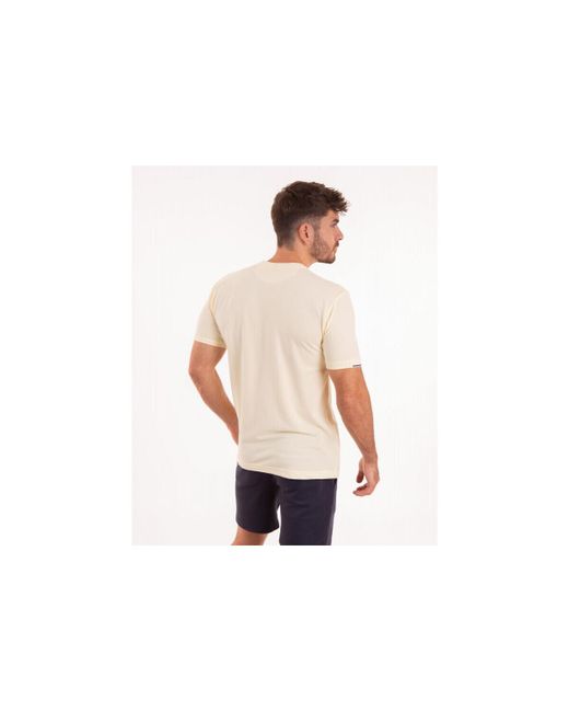 T-shirt T-shirt manches courtes uni en maille piquée Camberabero pour homme en coloris Pink