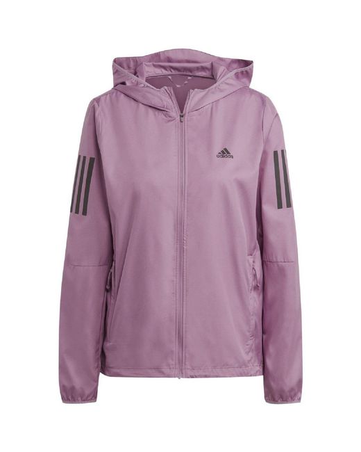 Coupes vent GT10246 Adidas en coloris Purple