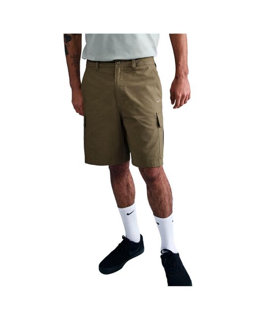 Short M NK CLUB WVN CARGO SHORT Nike pour homme en coloris Black