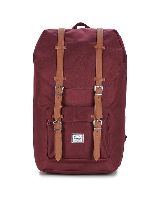 herschel bag maroon