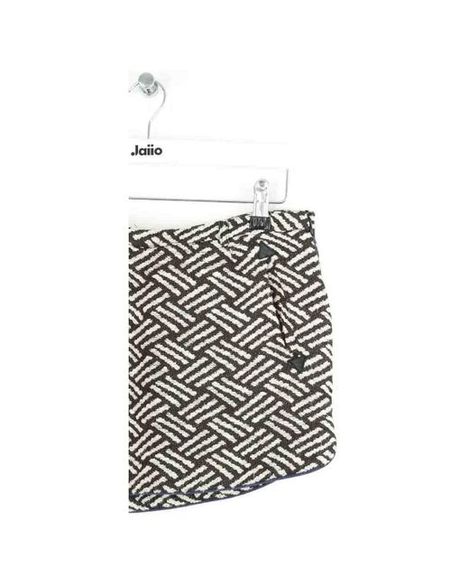 Jupes Mini jupe en coton marron Ba&sh en coloris Gray