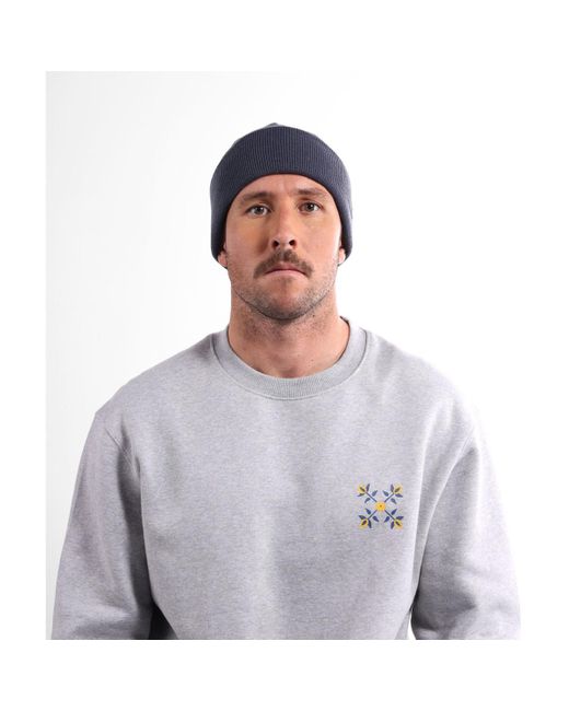Bonnet Bonnet uni à revers CRAIG Oxbow pour homme en coloris Blue
