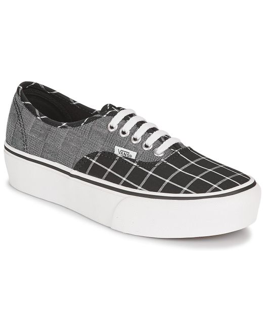 Vans Lage Sneakers Authentic Platform 2.0 in het Grijs - Bespaar 6% - Lyst