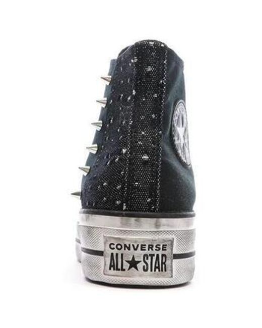 Converse Hoge Sneakers in het Black
