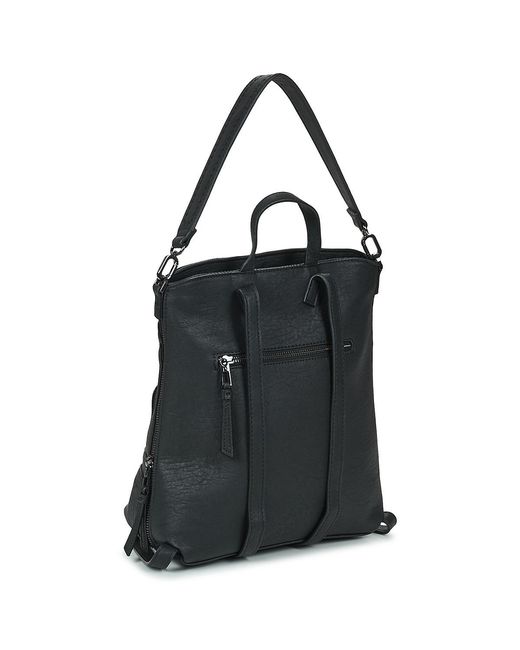 Desigual Black Rucksack Backpack Embro Patch Pretoria Mini
