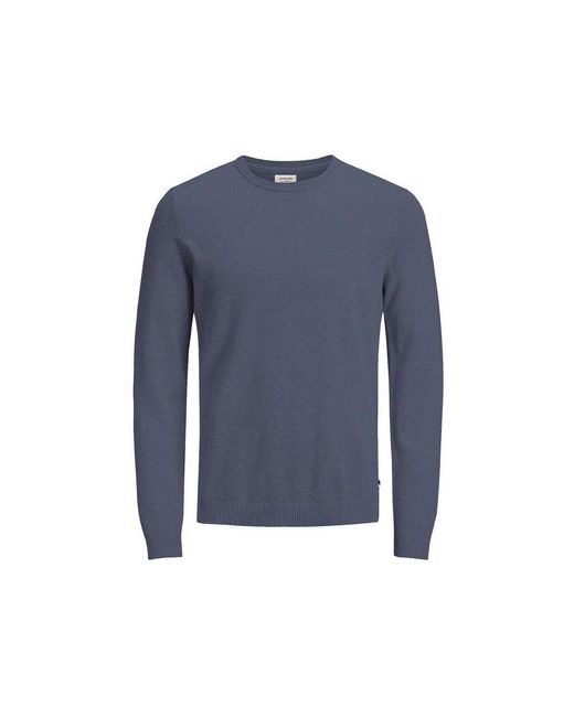 Pull Basic Knit Jack & Jones pour homme en coloris Blue