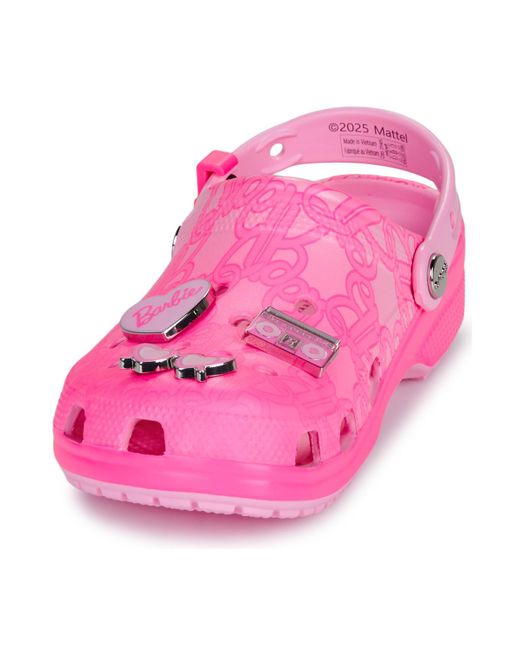 Sabots Mattel Pink Barbie Cls Clg CROCSTM