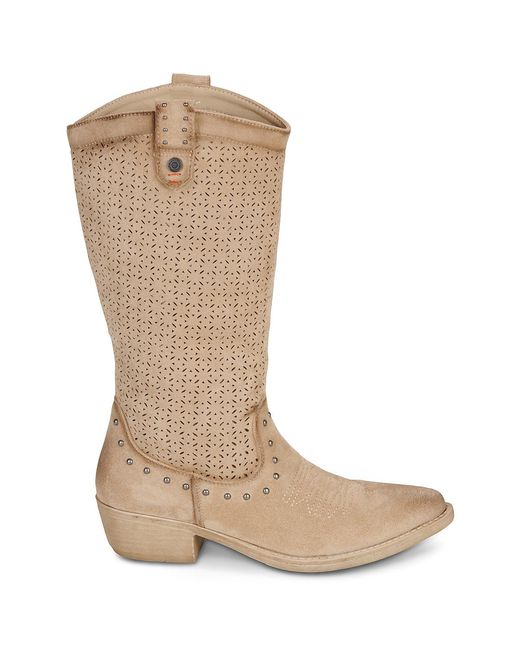 Refresh Brown Stiefel Mit Absatz 175292