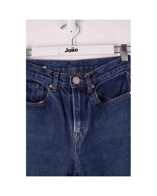 Jeans Jean droit en coton Leon & Harper en coloris Blue