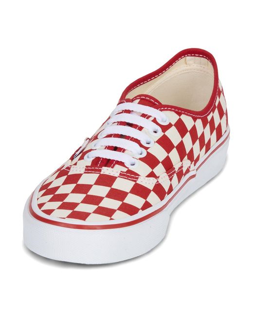 Vans Red Sneaker Authentic R30