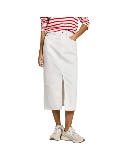 Pepe Jeans Rok in het White