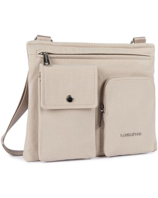 Pochette Pochette Basic Pocket Lancaster en coloris Natural
