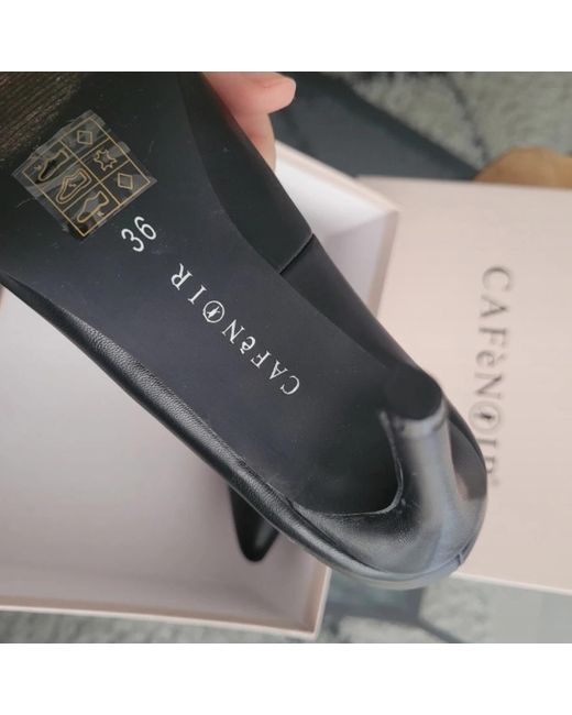 Chaussures escarpins Escarpins neufs CafeNoir en coloris Metallic