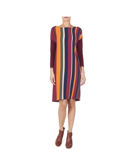 Robe Benetton en coloris Red