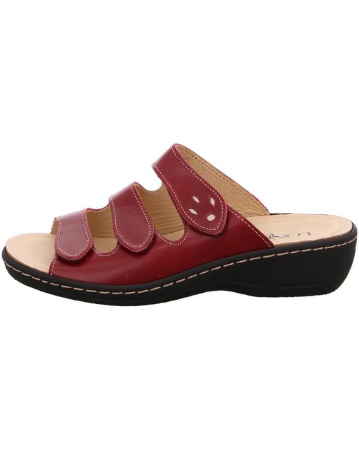Sandales Longo en coloris Red