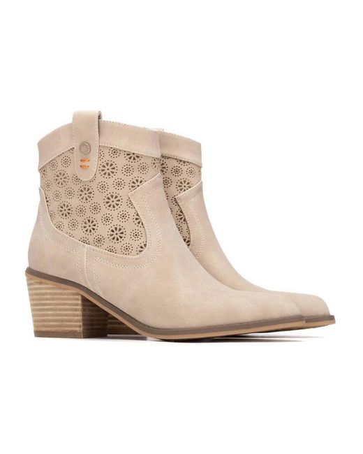 Bottines 17515002 Refresh en coloris Natural