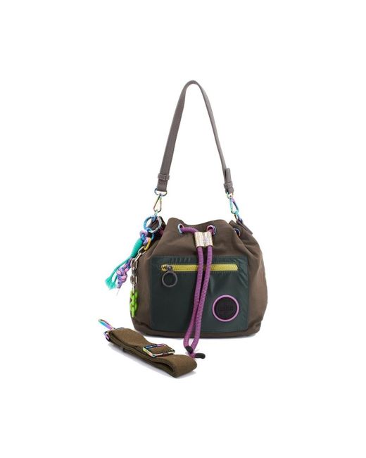Munich Handtas Deep Recycled Fw25 Bucket in het Black