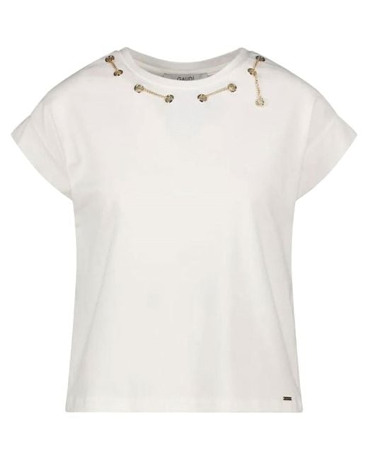 T-shirt T-Shirt M-C GAUDI en coloris White