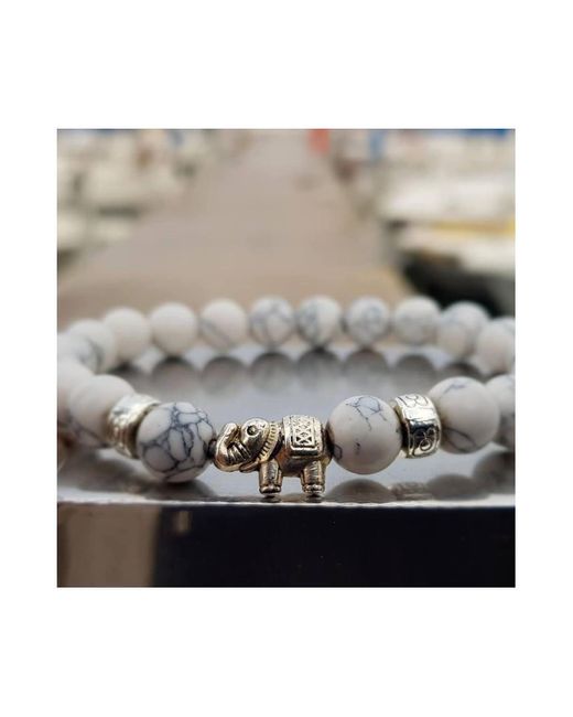 Bracelets Bracelet Pierres éléphant Clj Charles Le Jeune pour homme en coloris Metallic