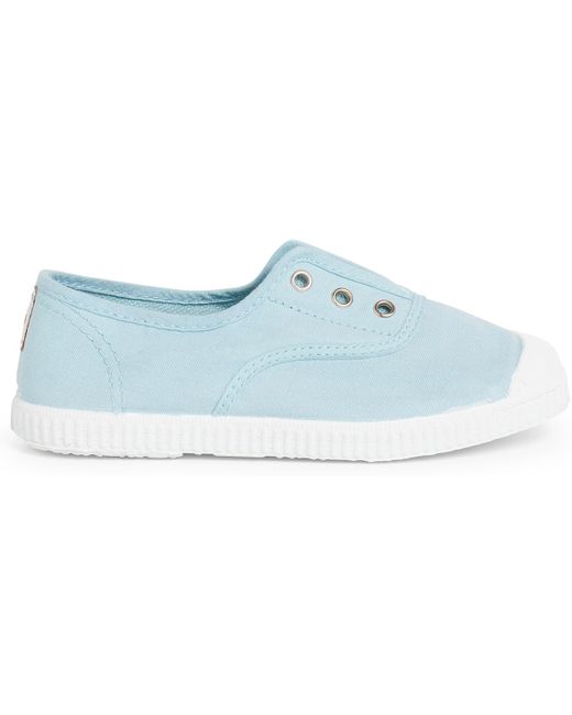 Baskets basses Tennis En Toile Avec Bout Caoutchouc Sans Lacets Pisamonas en coloris Blue