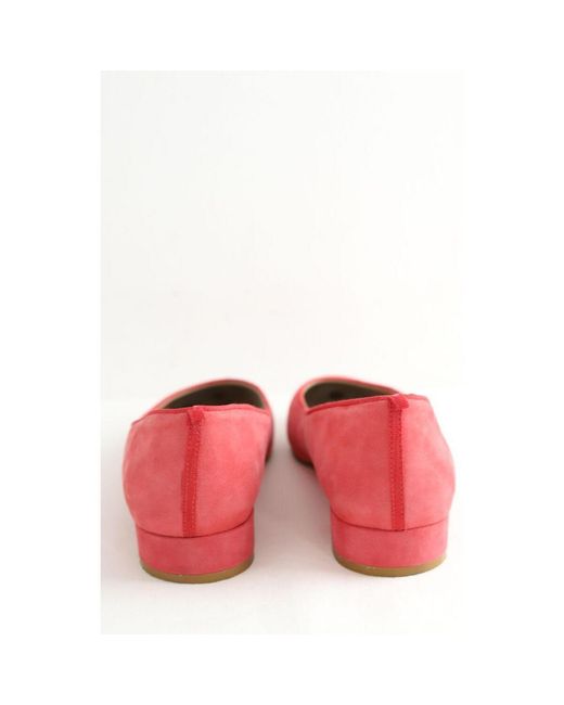 Ballerines Ballerines en daim roses Boden en coloris Red