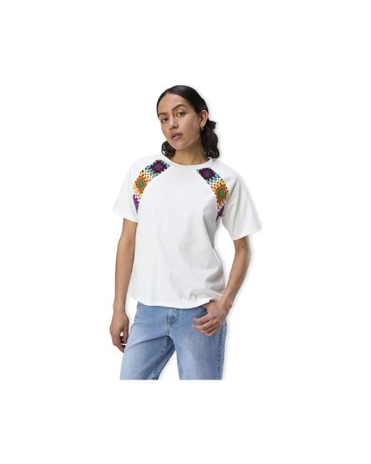 Blouses Top Bea S/S - Bright White Object