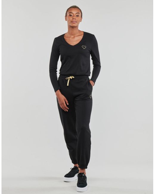 ONLY Black Trainingsanzüge Onlnoomi Glitter String Pant Cs Swt